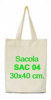 Sacola ecolgica 30x40 cm. ref. SAC 04