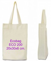 Ecobag ecolgica 20x30x06 cm. ref. ECO 200