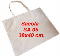 Sacola ecolgica 38x40 cm. ref. SAC 05